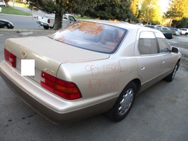 1995 LEXUS LS400 GOLD 4.0L AT 2WD Z15088